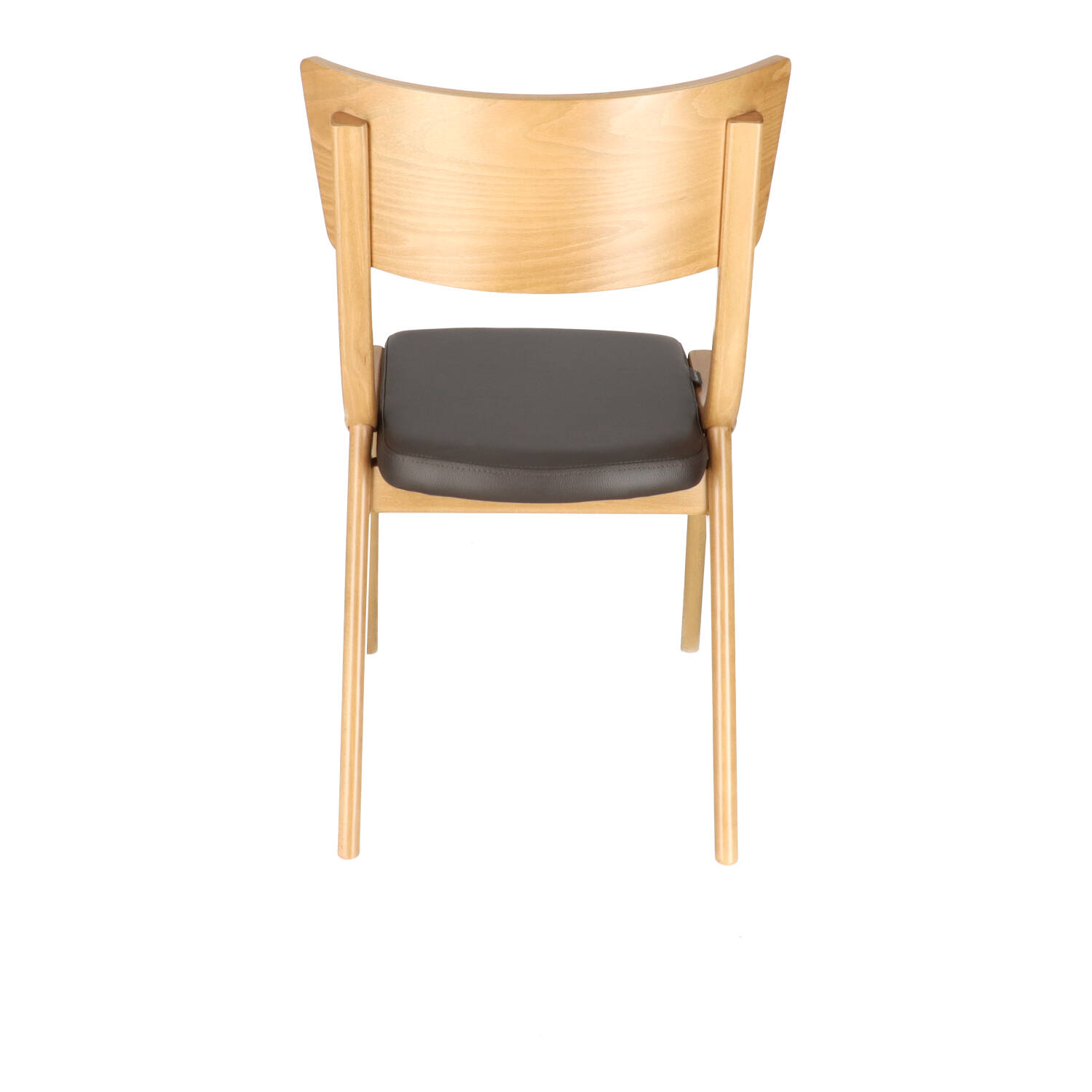IC AURA OAK Barna design, elegáns Fa beltéri szék